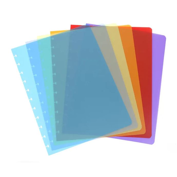 Atoma Tussenbladen A4 PP 6 stuks - assorti