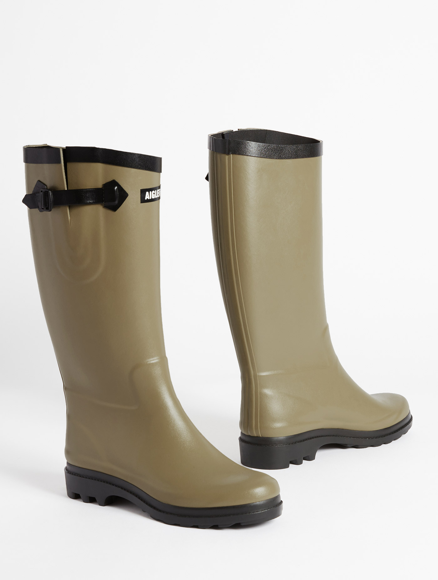 Aigle Laars Dames Aiglentine Muisgrijs maat 36