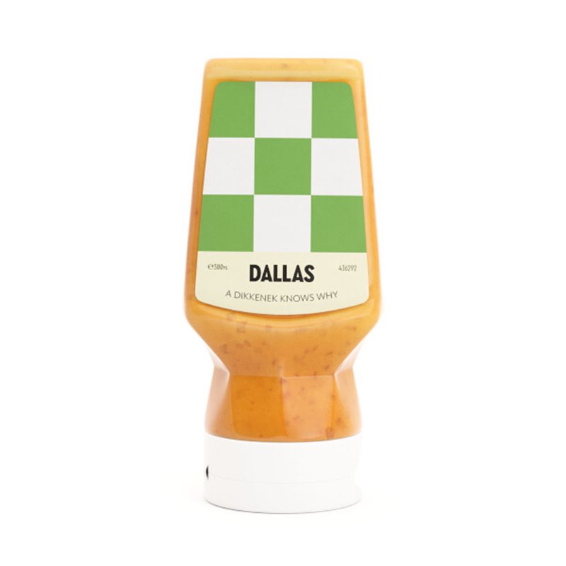 Brussels Ketjep Dallas Saus 300ml - Pikant & Gebakken Uitjes