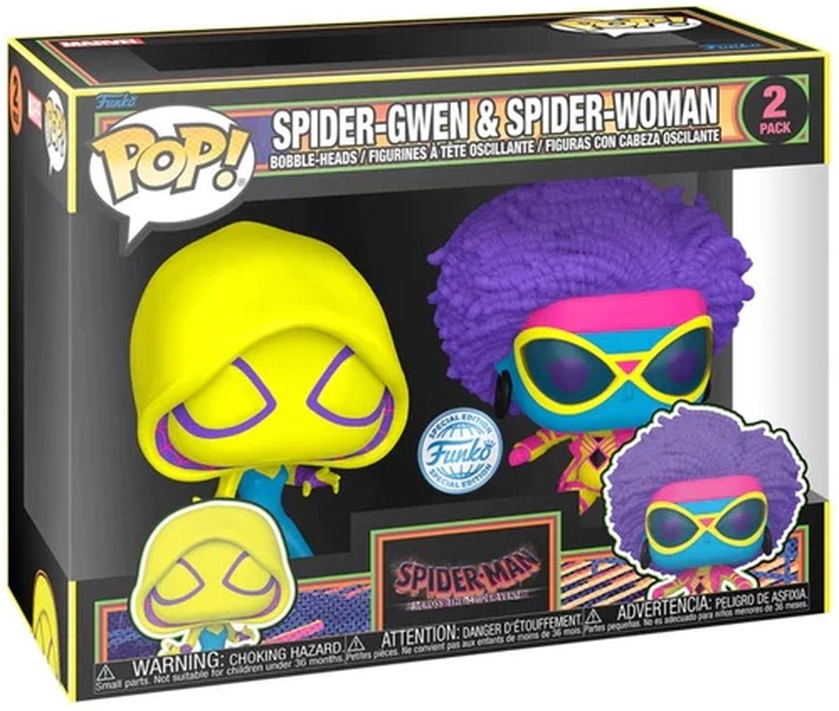 Funko Pop! Movies - Spider-Man: Spider-Gwen & Spider-Woman Special Edition 2-Pack
