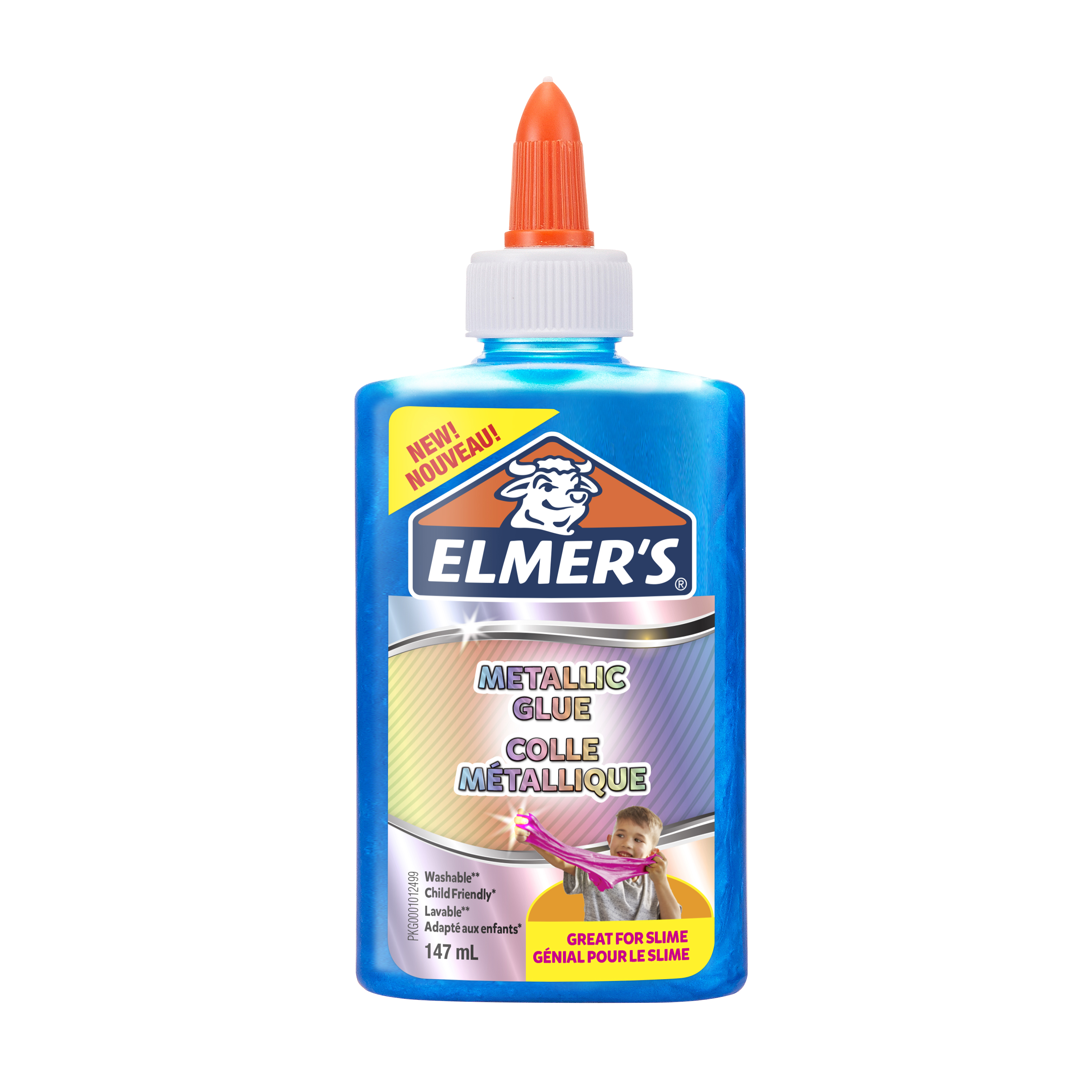 Elmer's Vloeibare Lijm Metallic 147ml Blauw