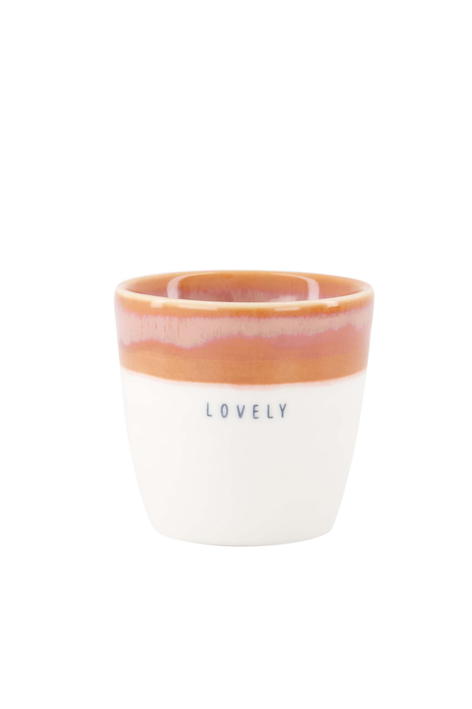 Zusss Espressomok Happy Keramiek 6x6.5 cm
