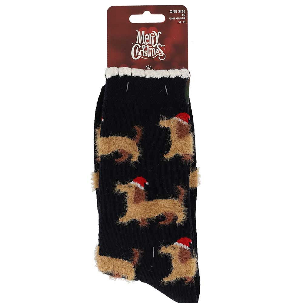 Apollo Sokken Dames X-mas Furry Designs J One Size