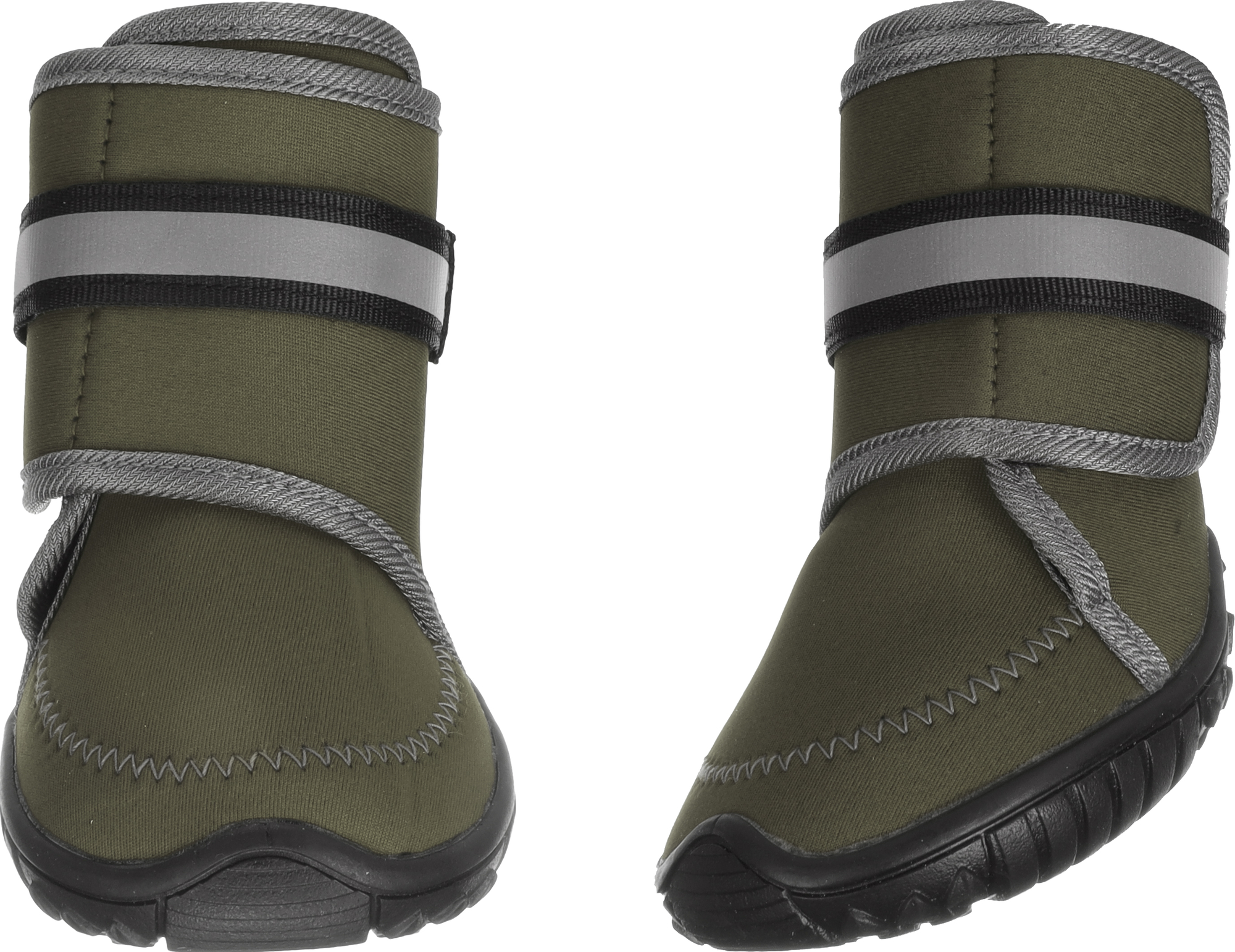 Flamingo Hondenschoenen Kajan extra extra large Groen 2 stuks