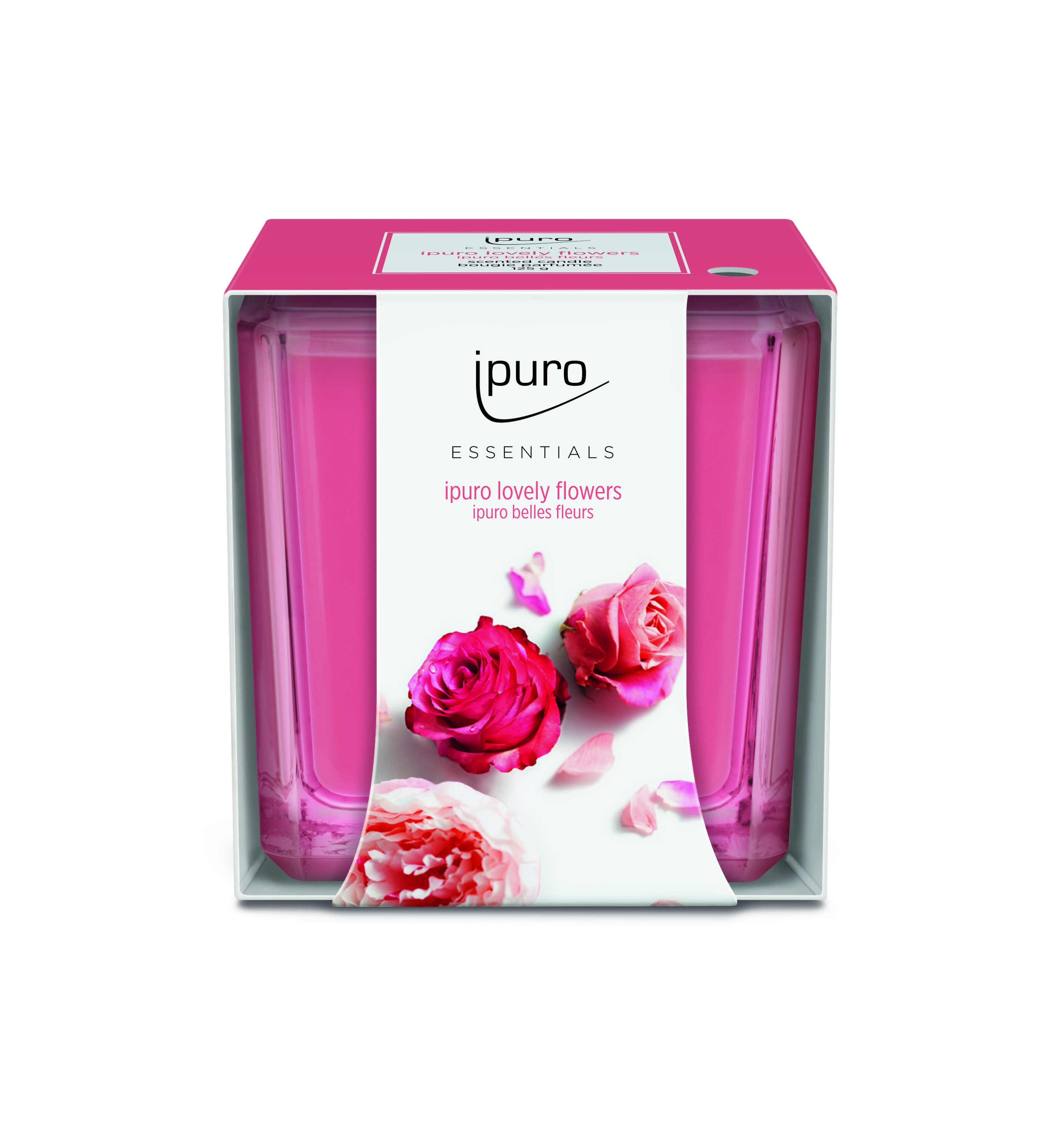 Ipuro Essentials Geurkaars Lovely Flowers - 125g