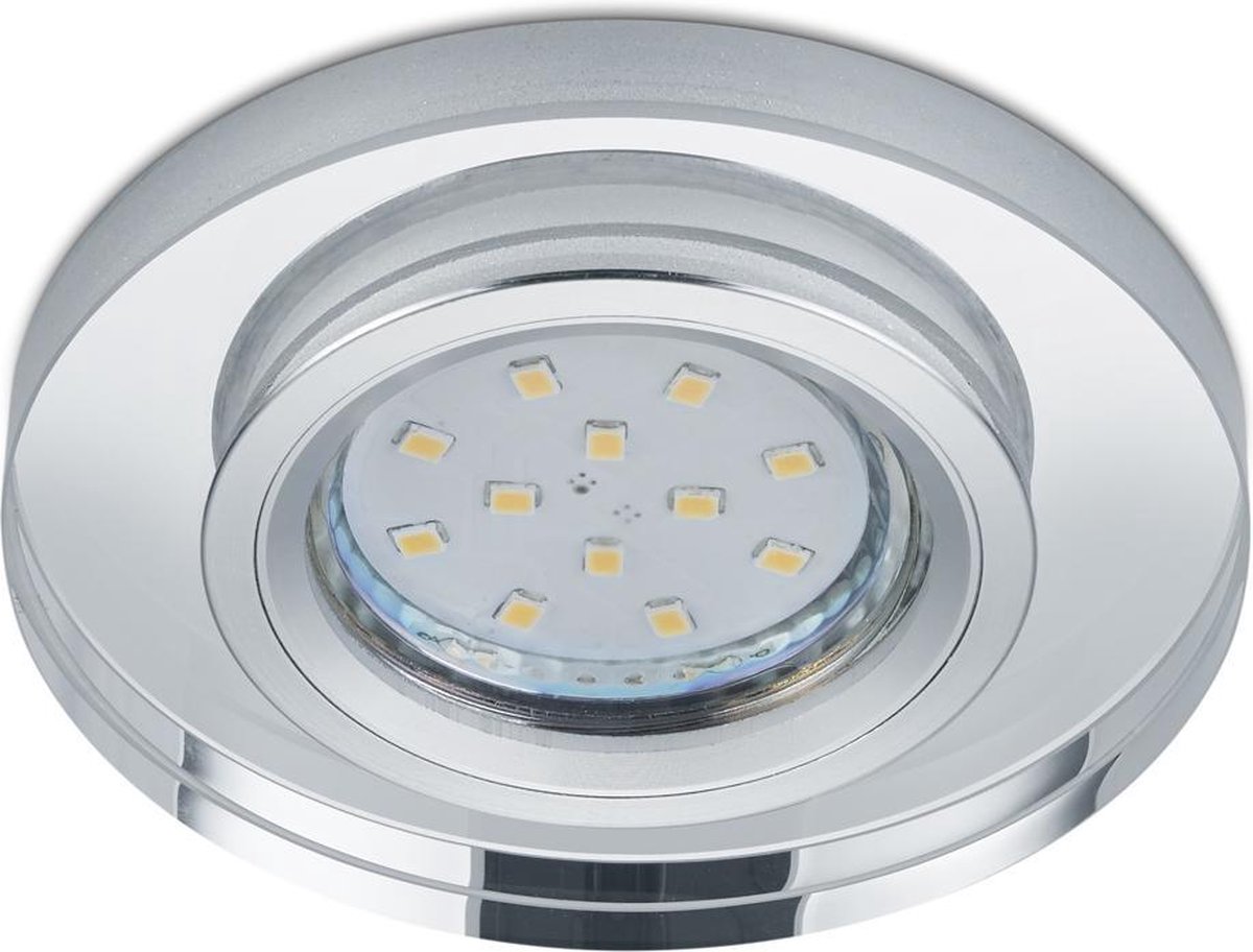 Trio Pirin Inbouwspot Rond Kristal 9 cm GU10