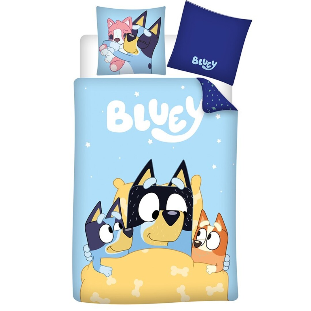 Bluey Dekbedovertrekset 140x200 cm Katoen