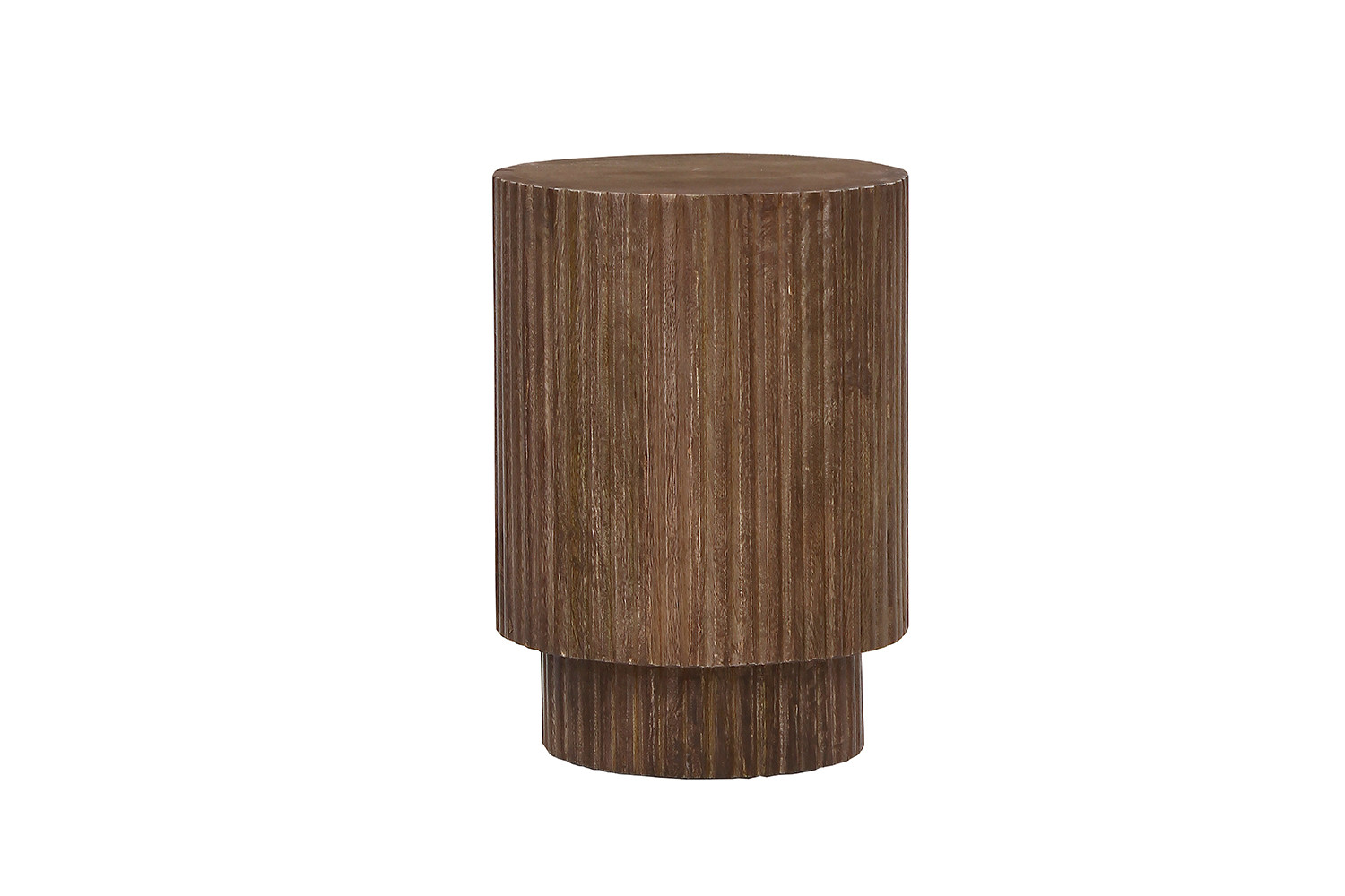 Bijzettafel Victor Mango Hout Lichtbruin 48x35x35 cm