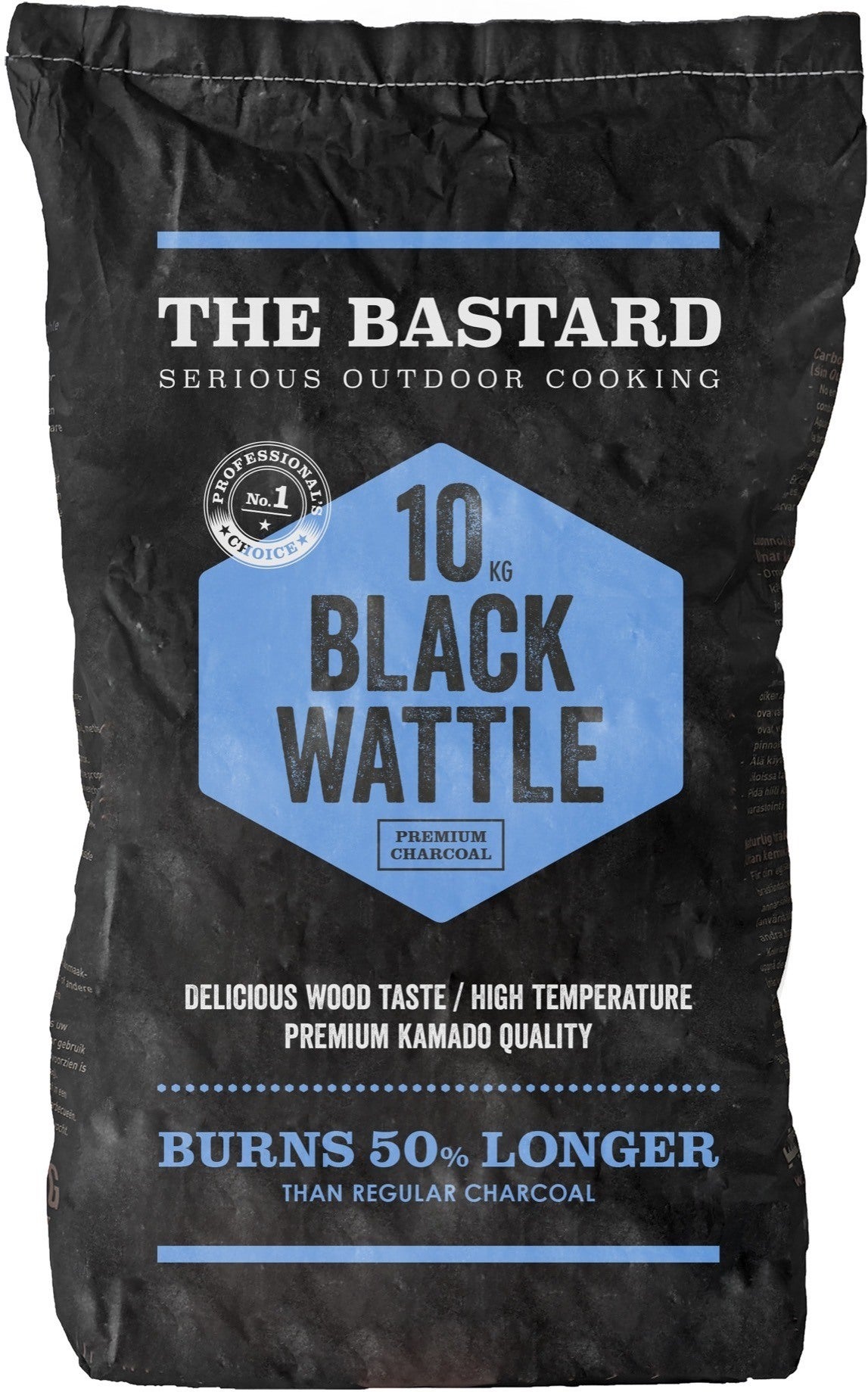 The Bastard Black Wattle Houtskool 10 kg