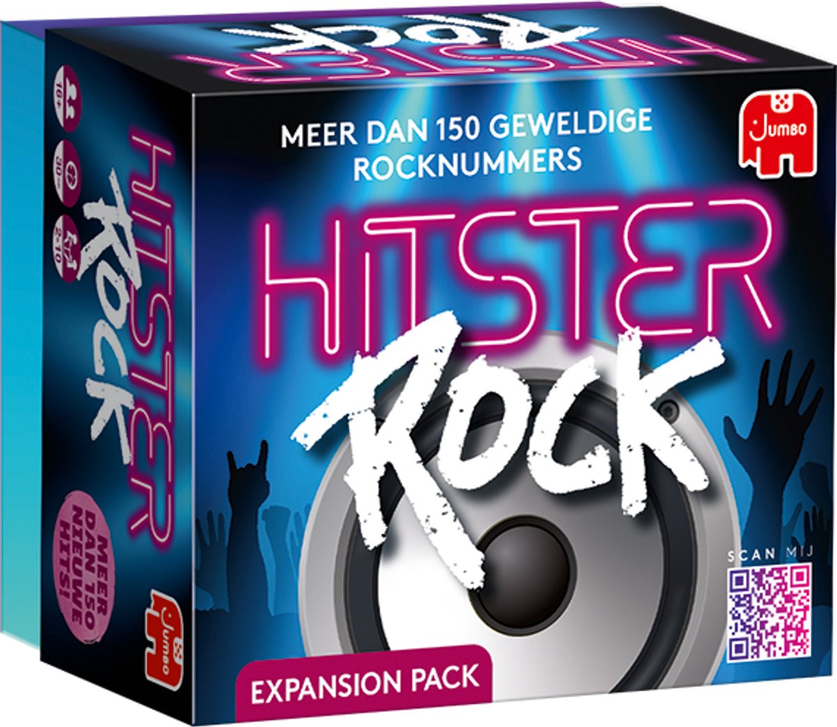 Hitster - Rock - Uitbreidingsset NL - Muzikaal Partygame