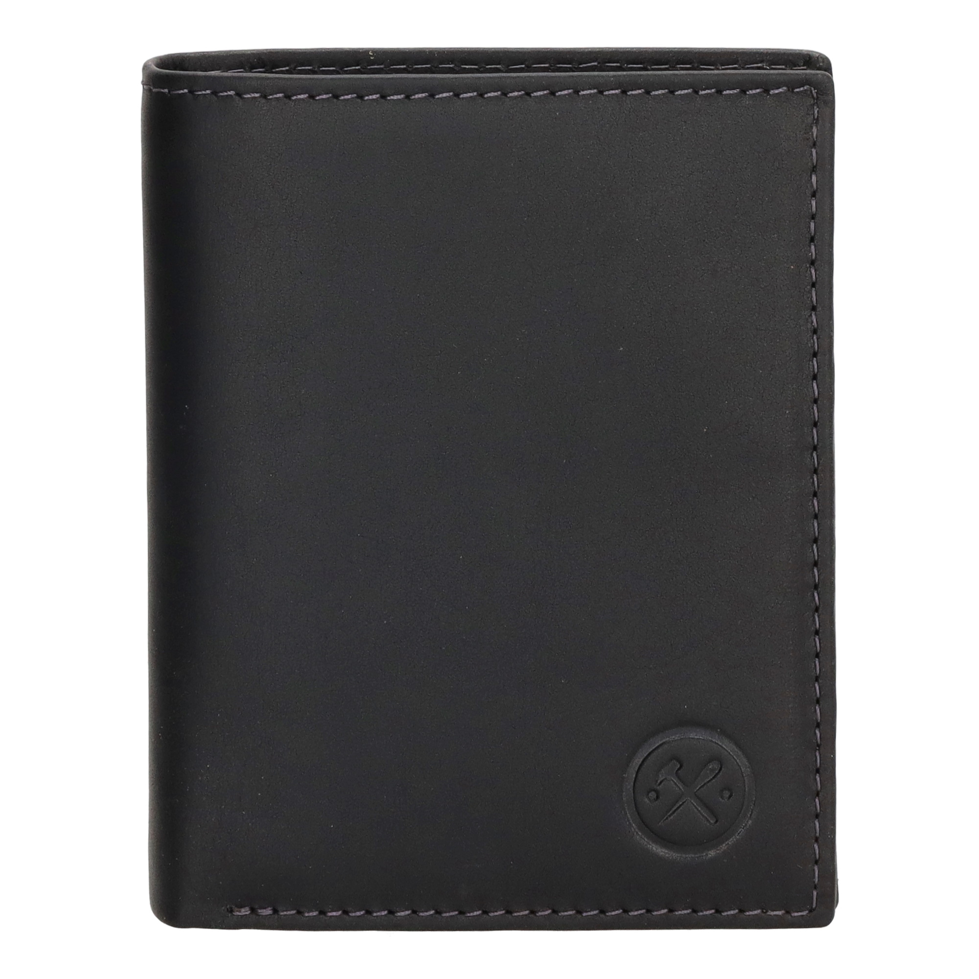 Hide & Stitches Portemonnee Japura 9x2x12 cm - Zwart