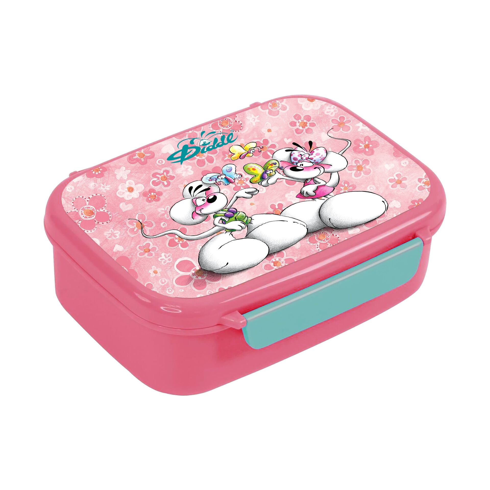 Diddl Brooddoos Roze 8x19x12 cm Diddl Brooddoos Roze 8x19x12 cm