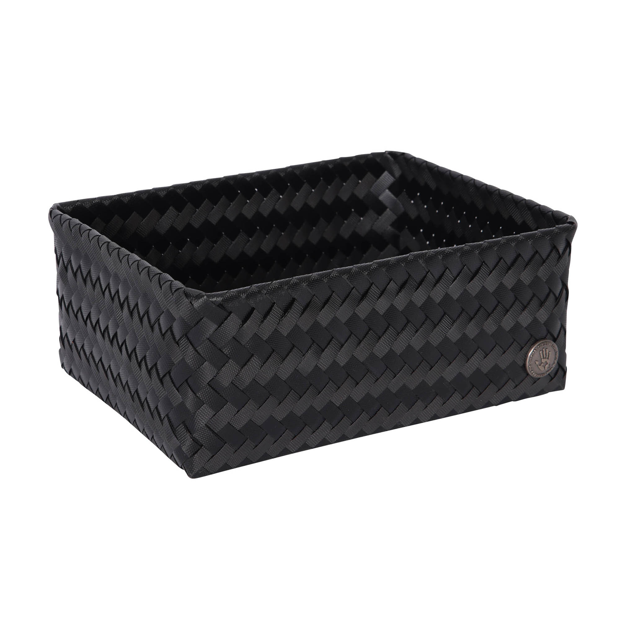 Handed By Mand Fit Medium High Zwart 24x18x10 cm - Handgemaakt