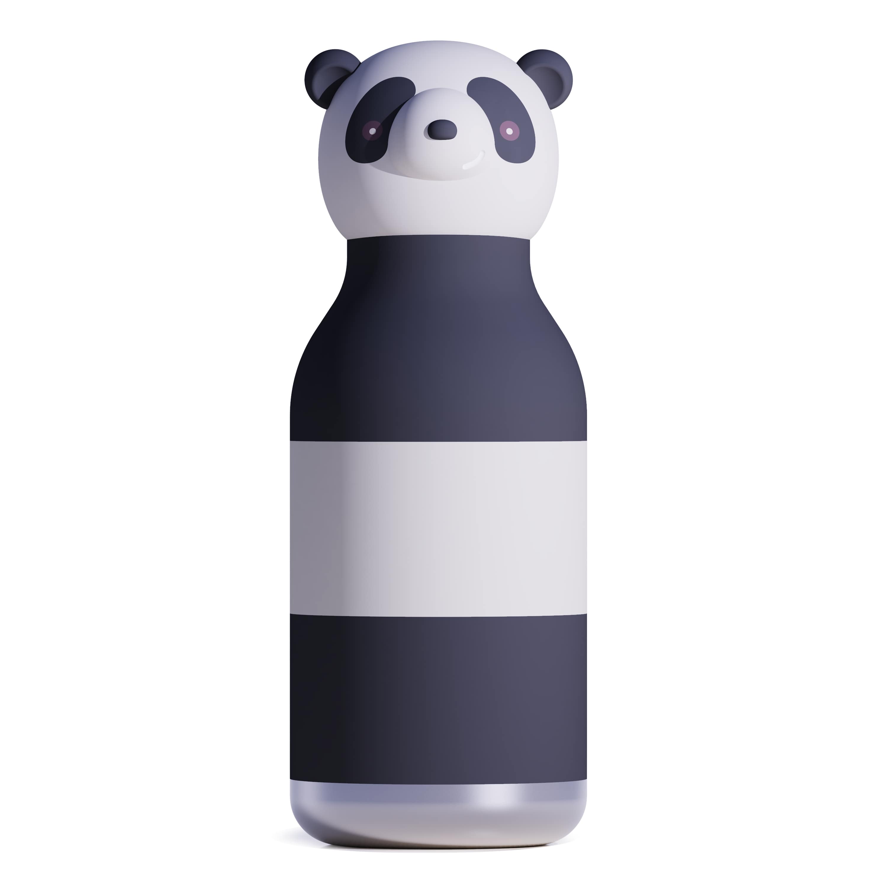 Asobu Isoleerfles Bestie 460ml Mai The Panda Bear - RVS - Double Wall - met Siliconen Rietje