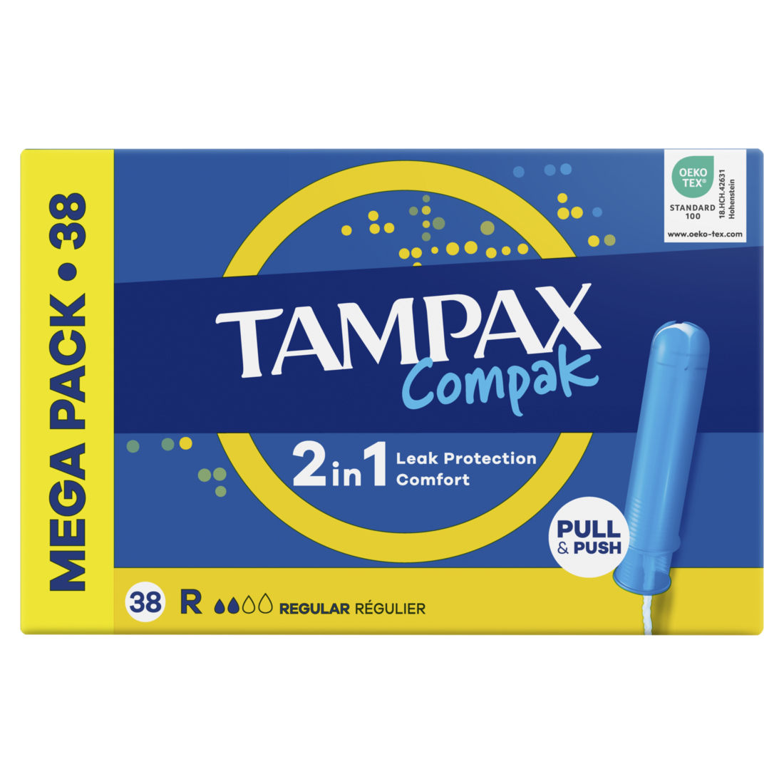 Tampax Tampon Regular 38 Stuks