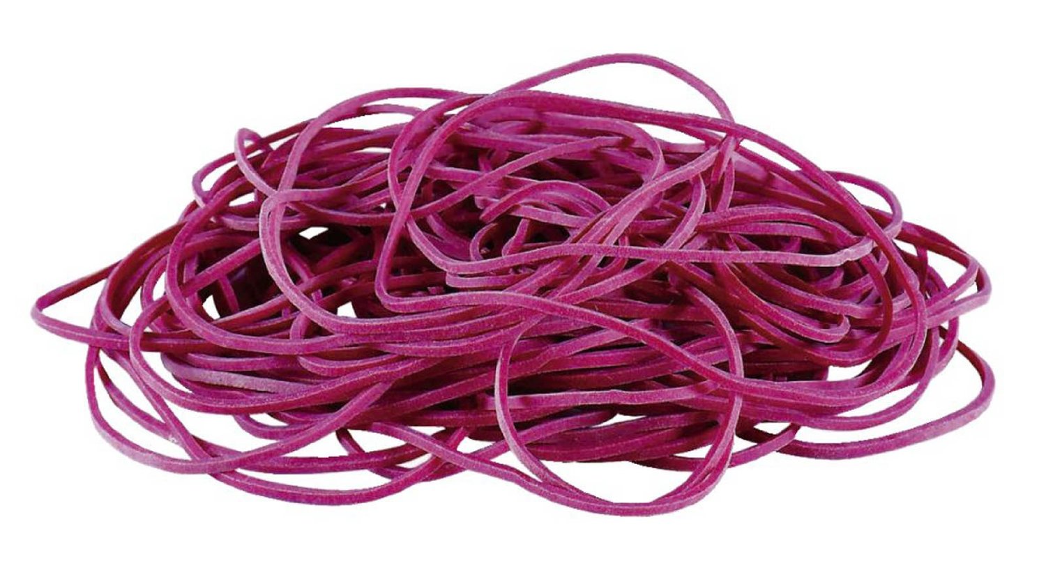 Alco Elastiekjes diameter 65 mm Rood 25 gram