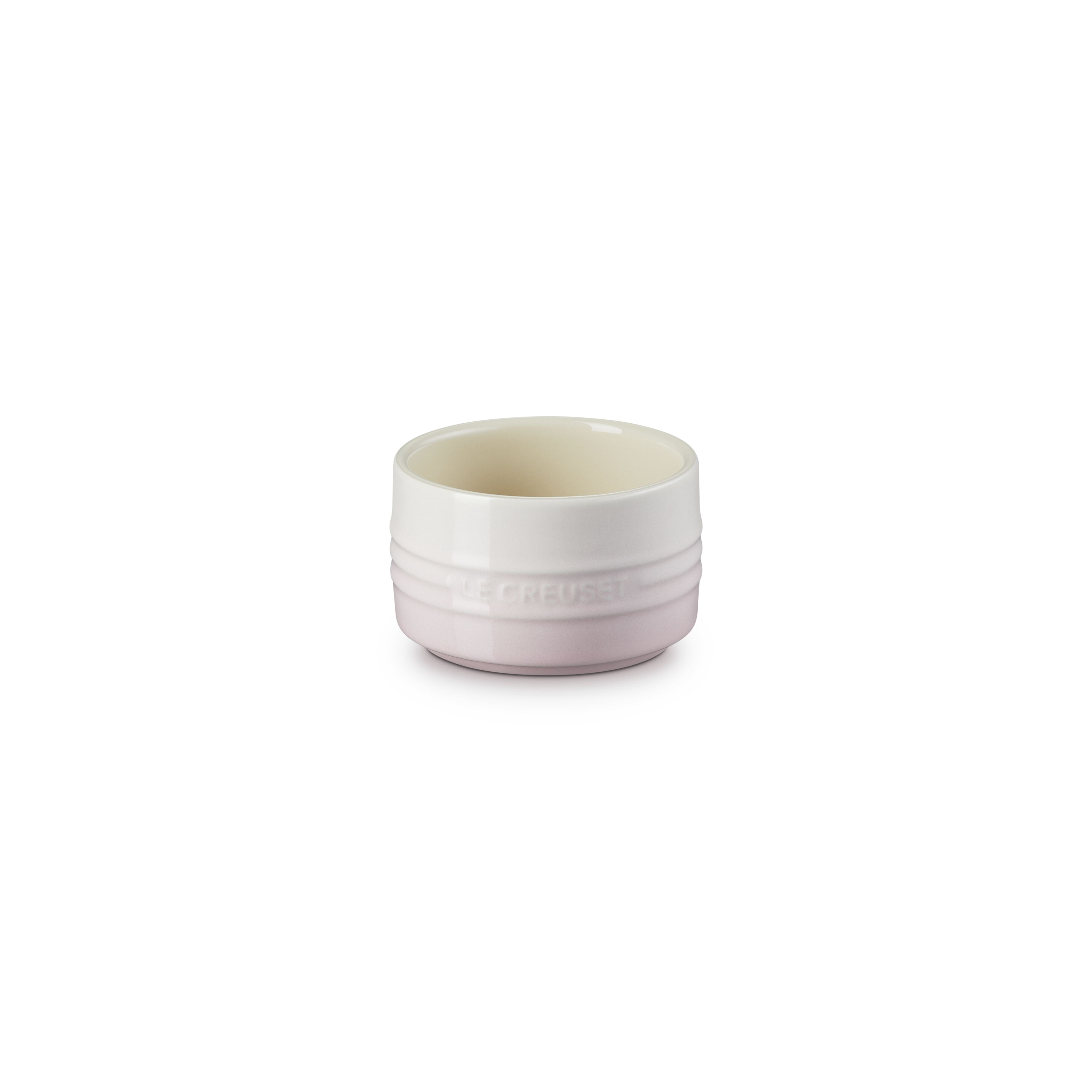 Le Creuset Ramekin Shell Pink 8cm - Aardewerk - 200ml - Stapelbaar ...