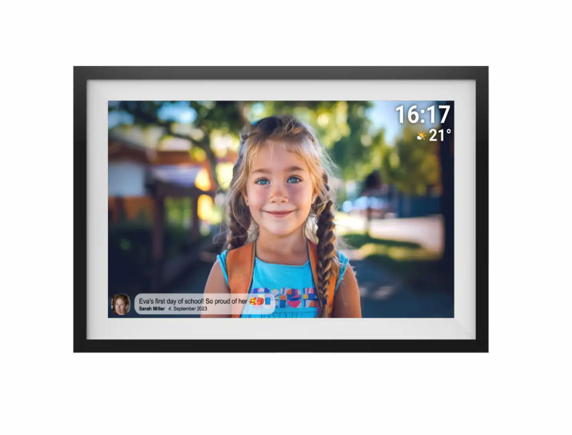 Denver Digitale Fotolijst Zwart 15.6" Wifi IPS Touchscreen 16GB