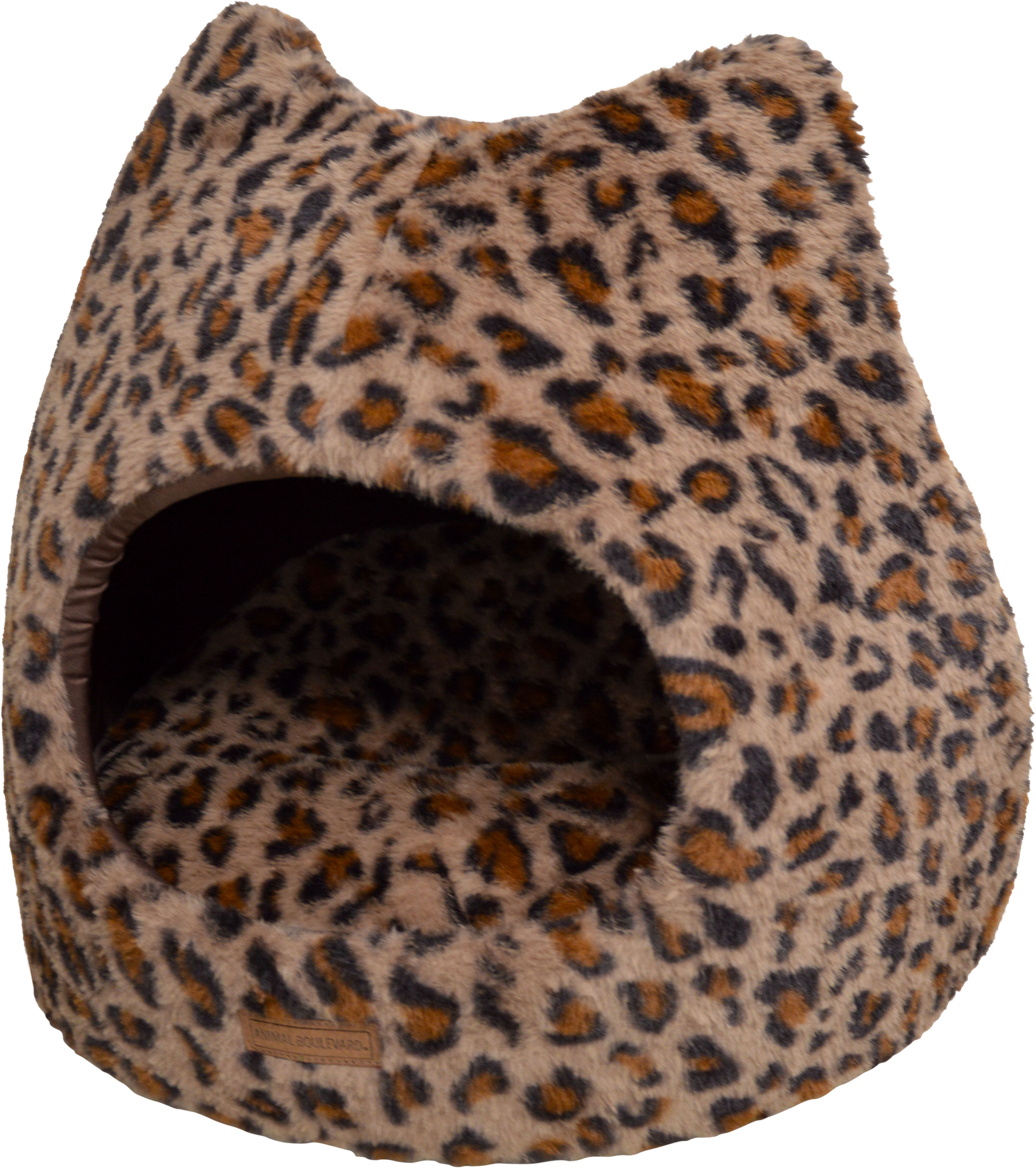 Animal Boulevard Kattenmand Iglo Vibrant Leopard S 45x45x42 cm Bruin