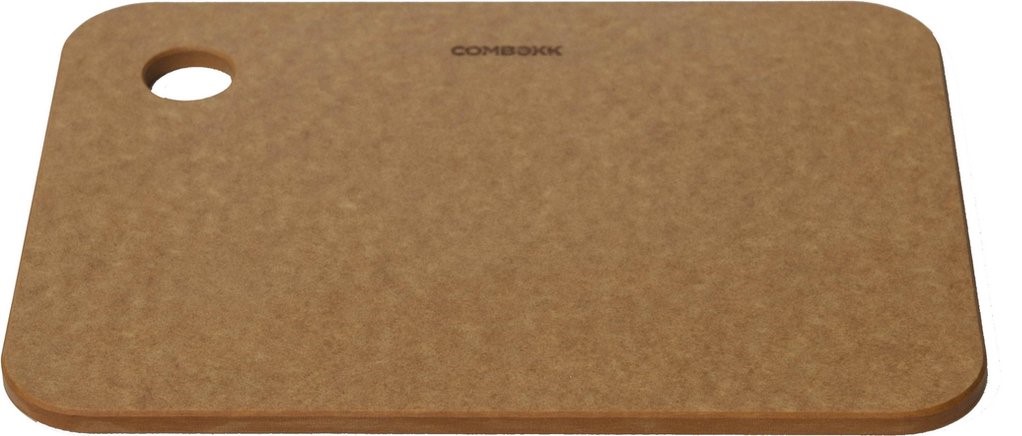 Combekk Snijplank 15x20 cm Naturel Recycled Papier - Dikte 6 mm