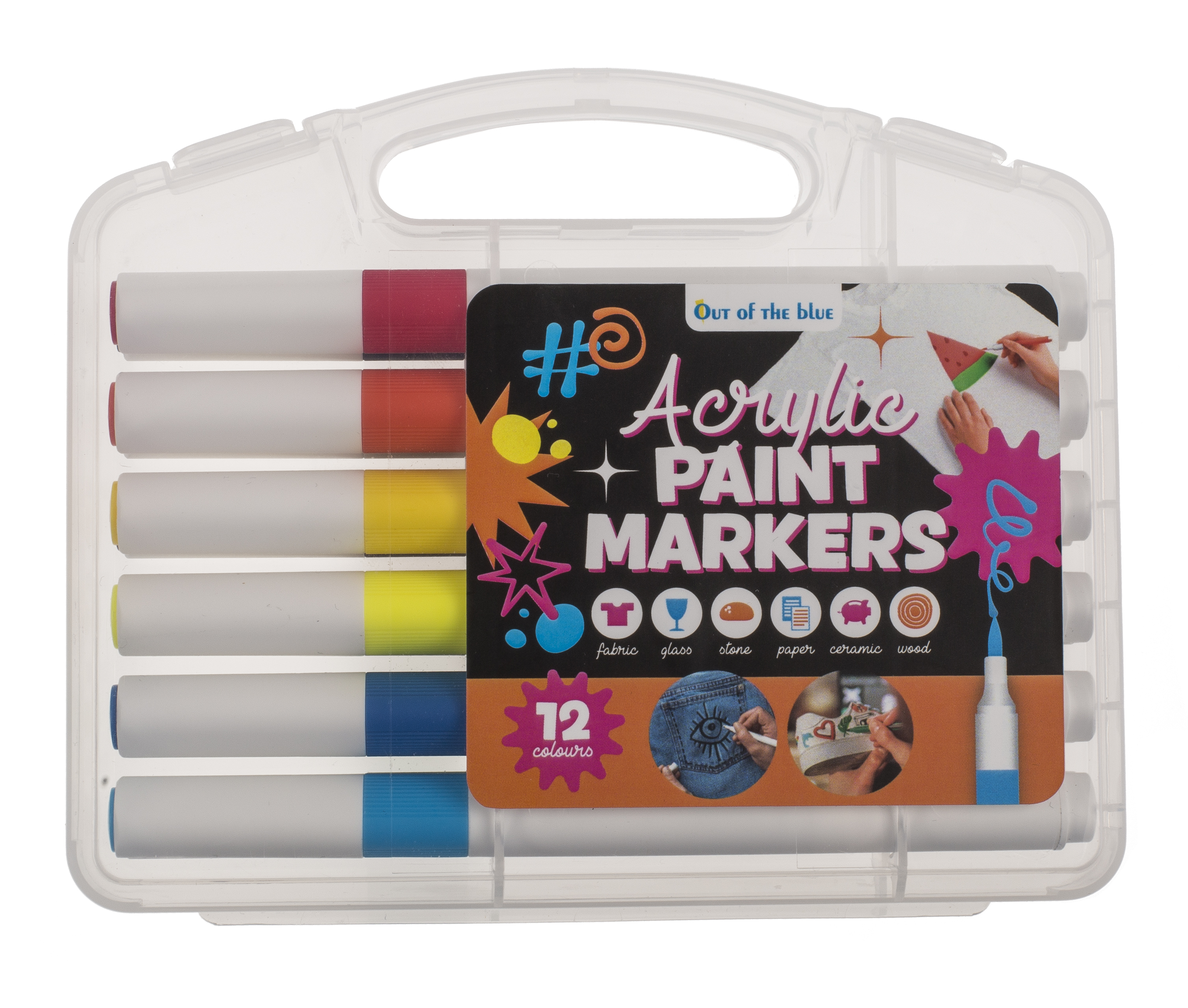 Acrylic Paint Markers 12 stuks