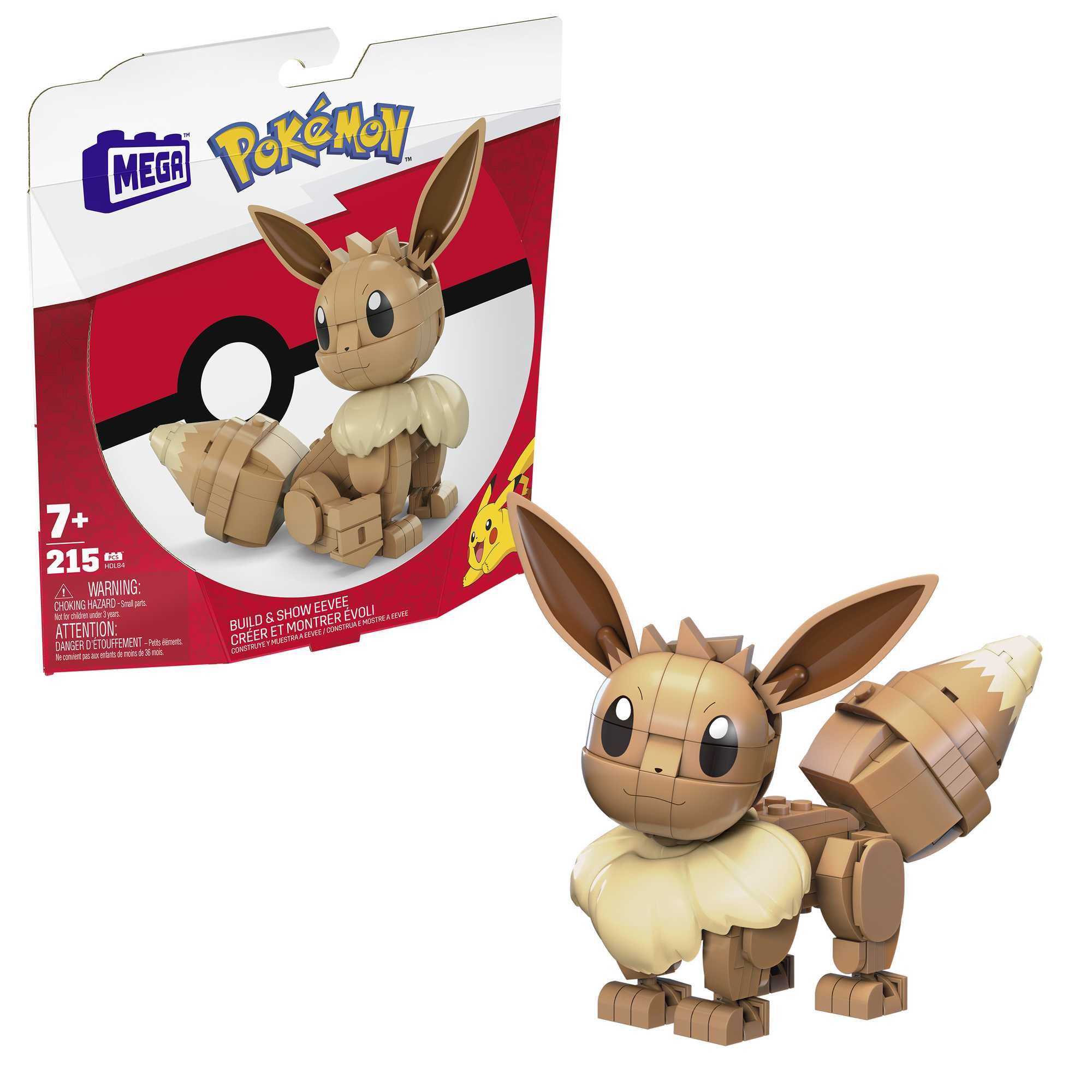Mega Construx Pokemon Build and Show Eevee
