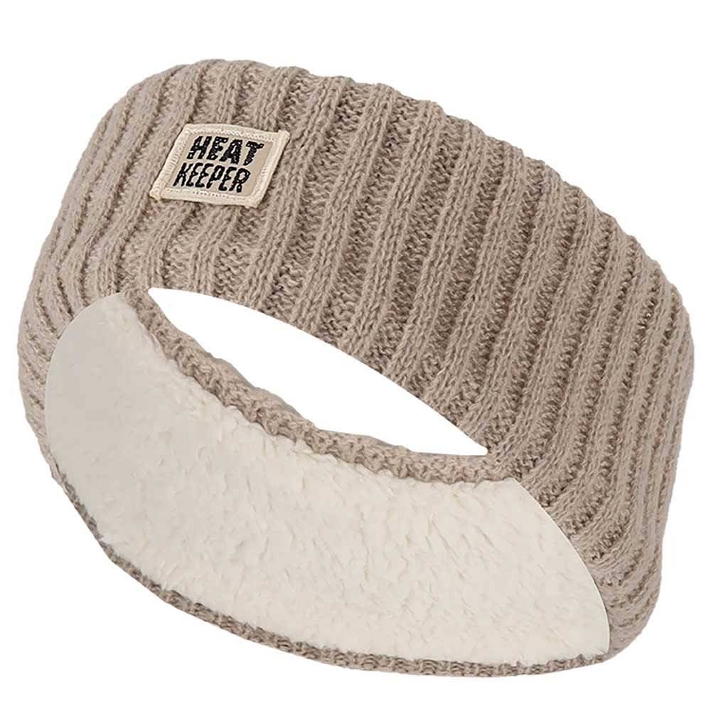 Heatkeeper Hoofdband Dames Thermal Beige Melange - One Size