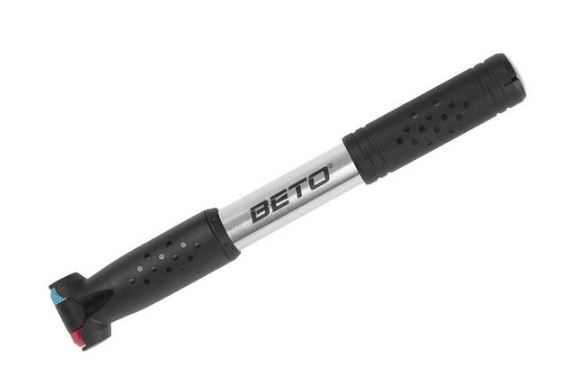 Beto aluminium minipomp Met uittrekbaar darmpje