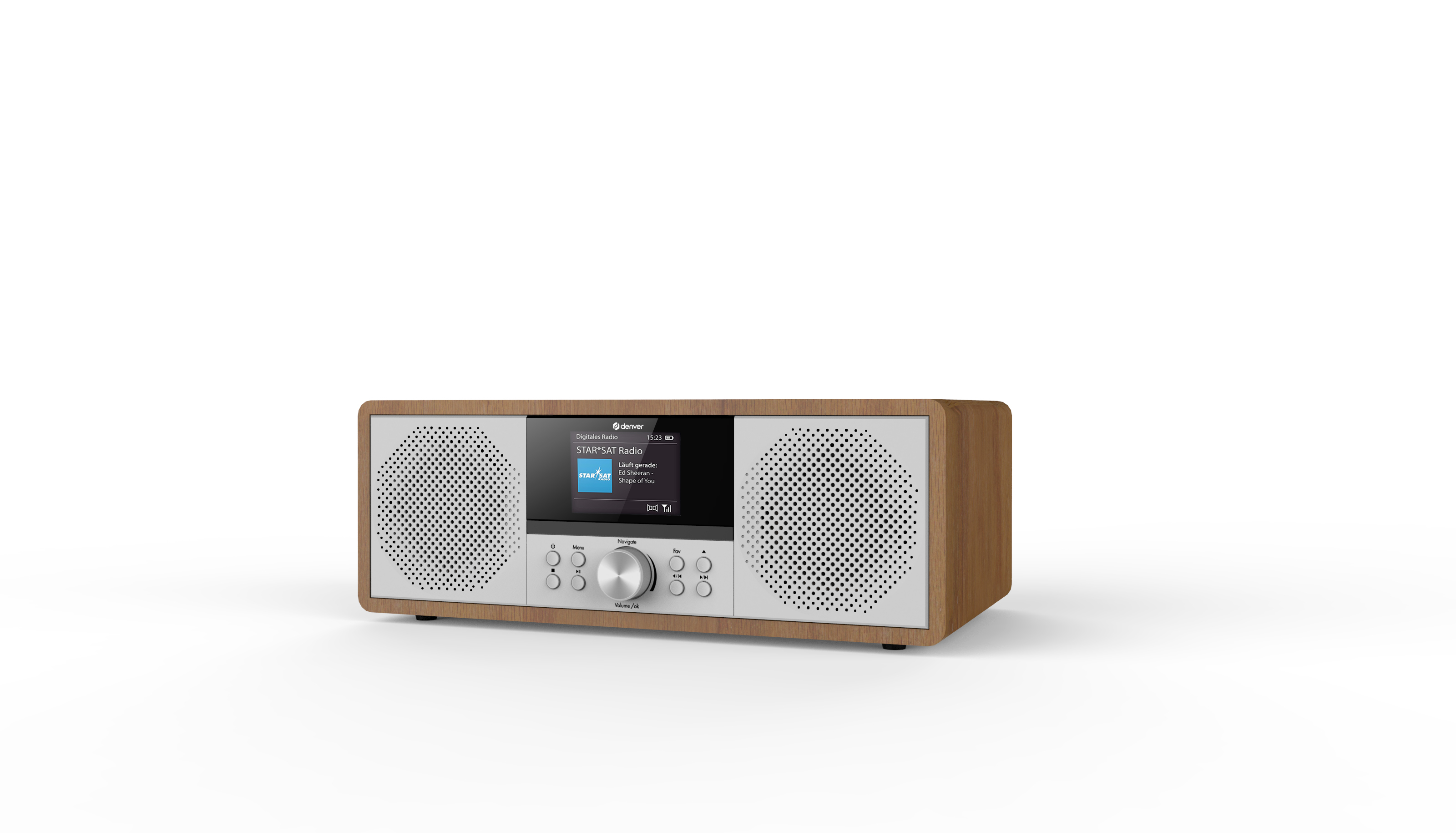 Denver MIR-270DW Music System Darkwood