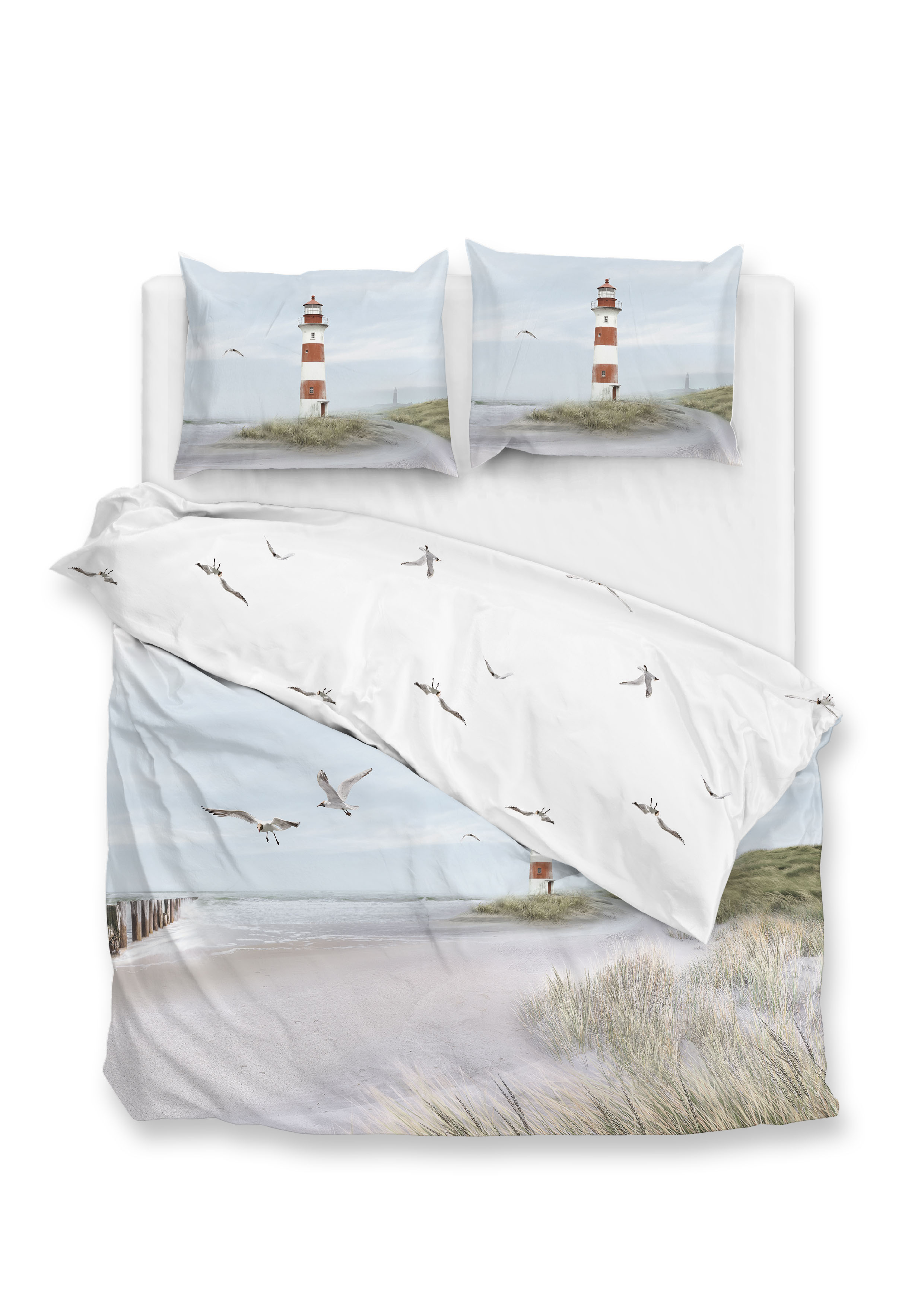 Zo!Home Dekbedovertrek Lighthouse 240x220 cm - Katoen