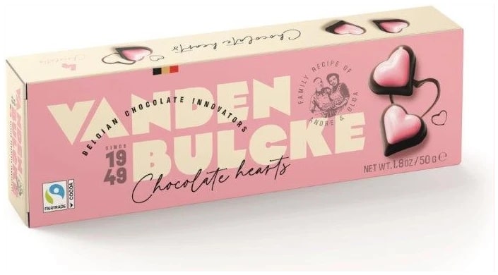 Vandenbulcke Hartjes Melk 50g - Fairtrade