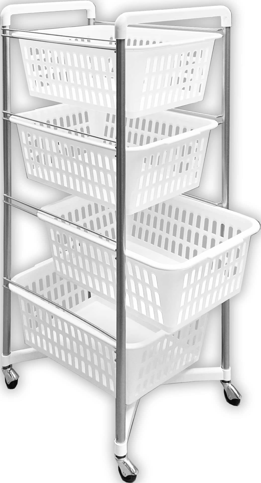 Artex Trolley Vicenza 4 Shelves 32x38x86 cm