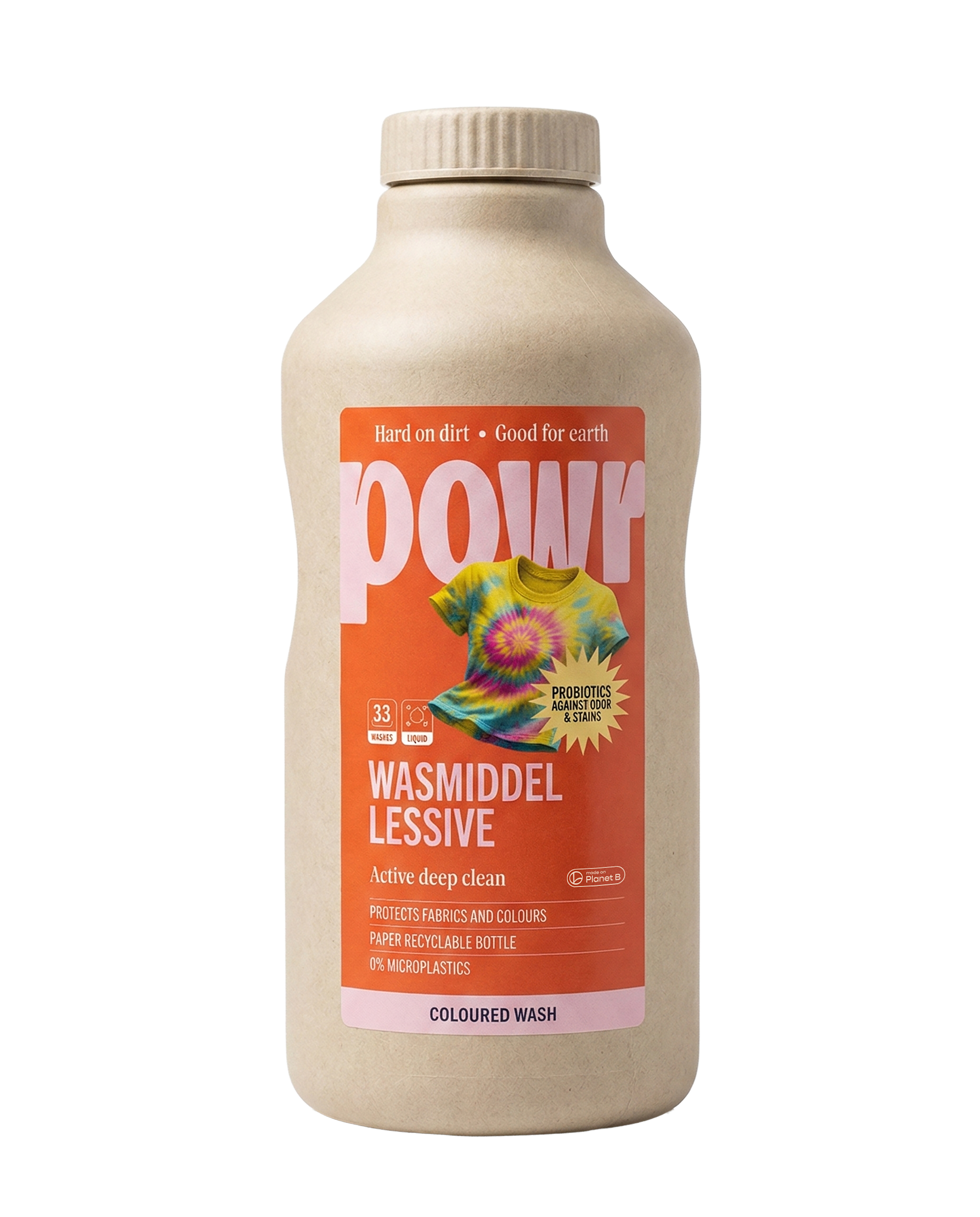 POWR Vloeibaar Wasmiddel Gekleurd