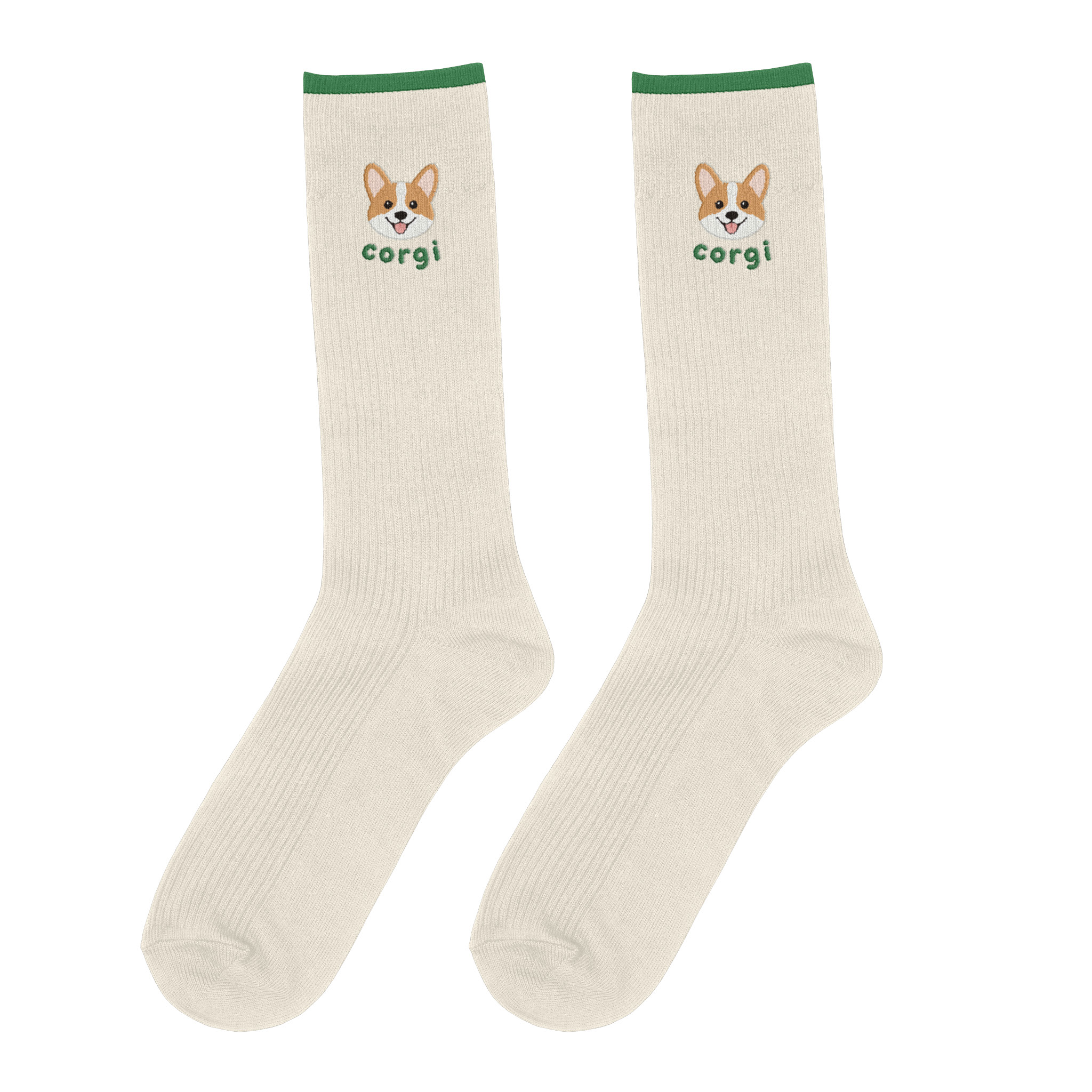 Chez Milo Damessokken Corgi - One Size (36-40)
