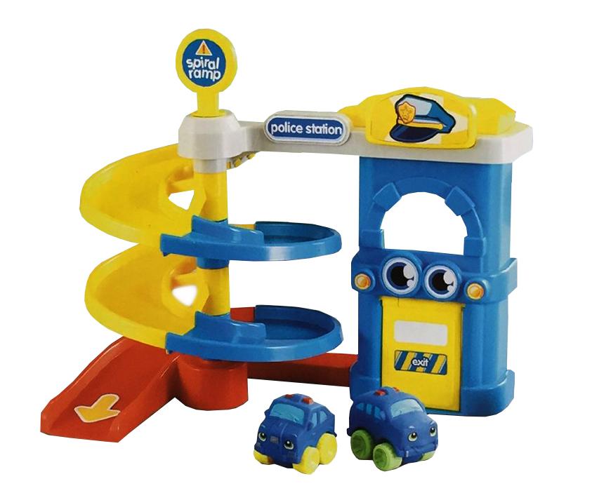 Baby Wheels Politiebureau met 2 auto's