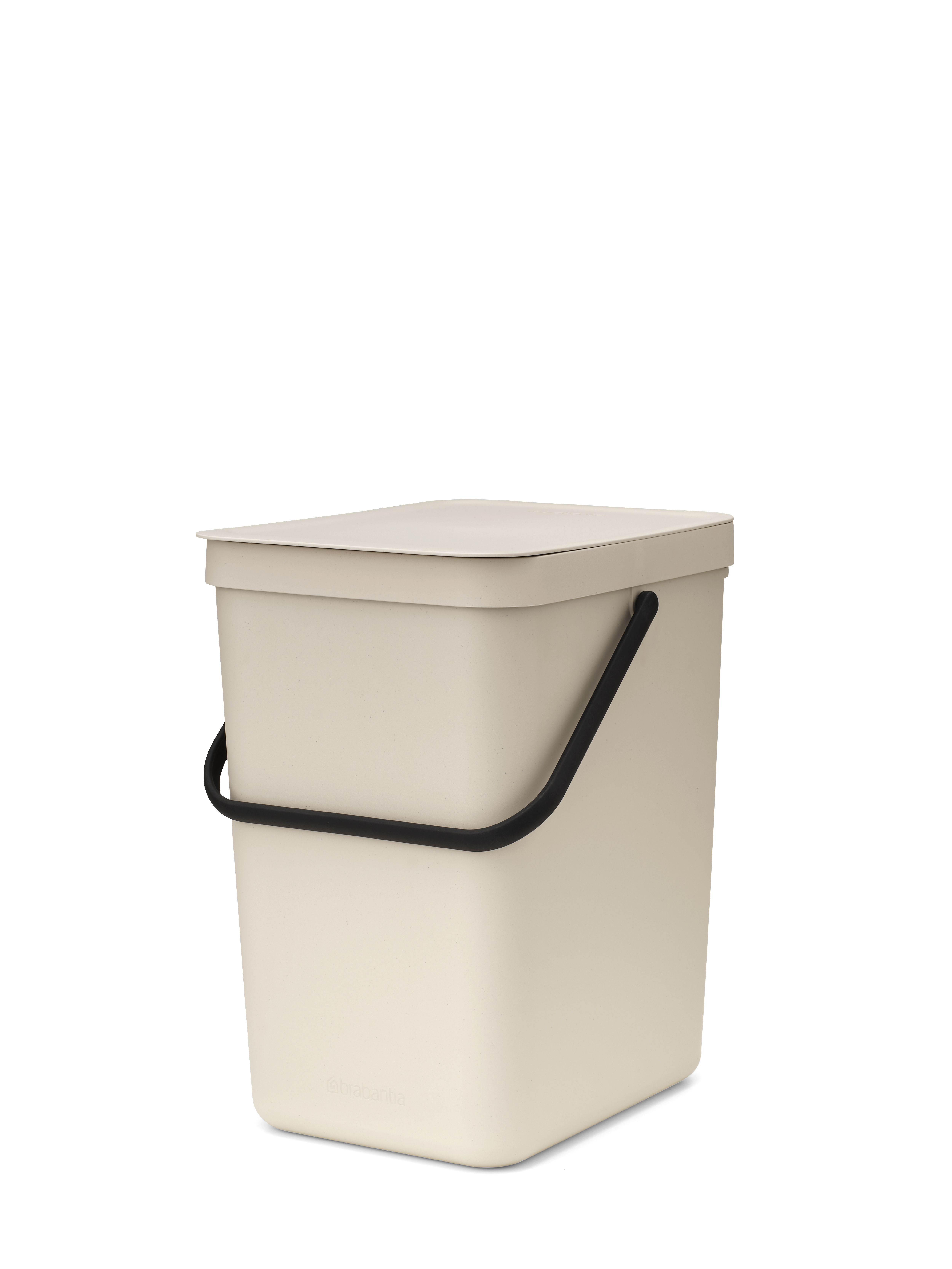 Brabantia Afvalemmer Sort & Go 25l Soft Beige - 26.8x34.5x40.1 cm