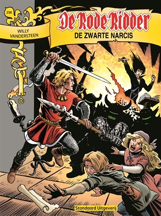 Stripverhaal Rode Ridder 236 De zwarte narcis