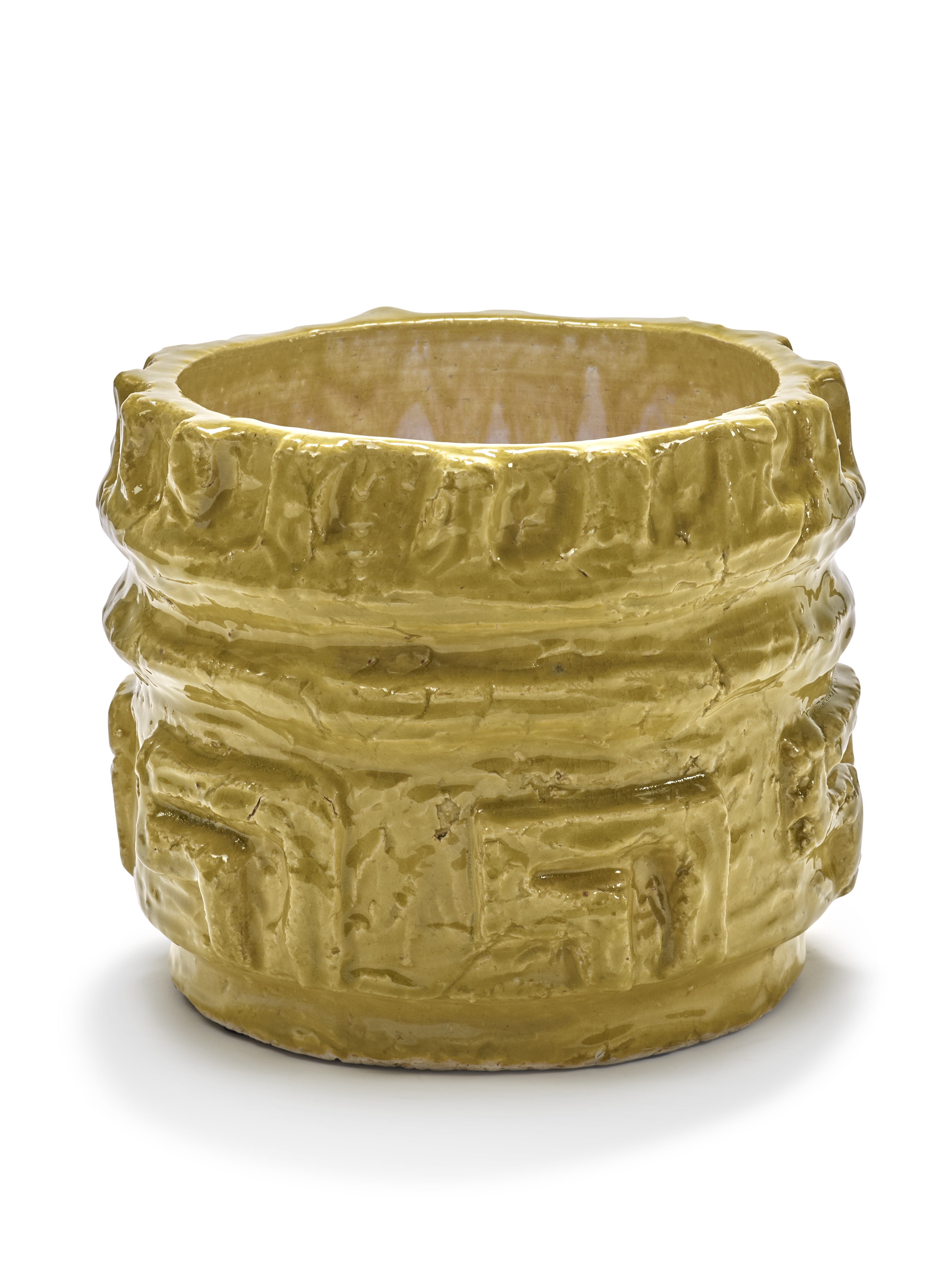 Serax Bloempot Look At Me 08 Yellow 29x23 cm - by Bela Silva