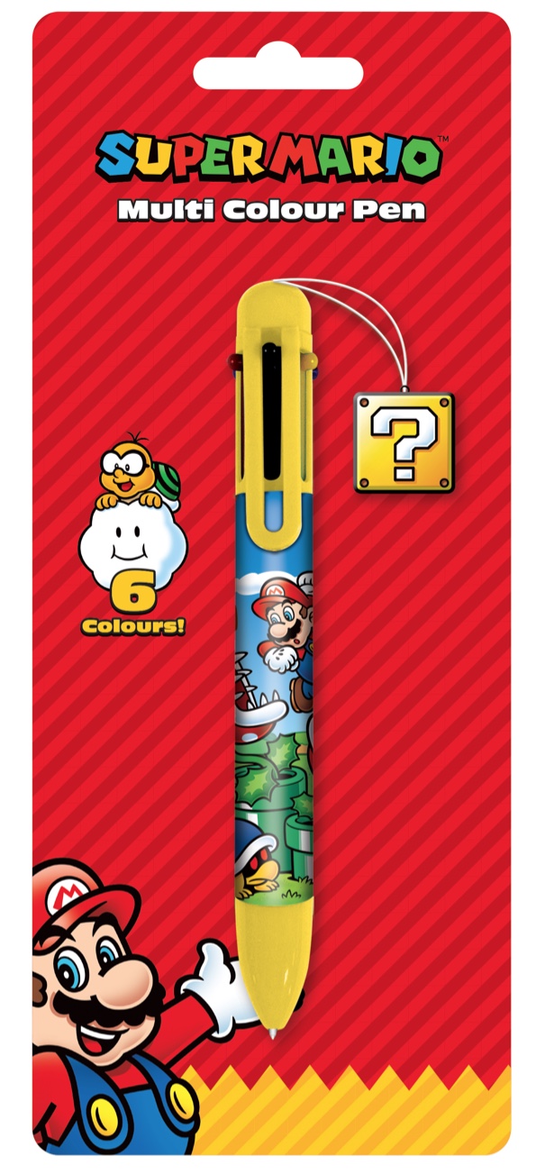 Super Mario Balpen Multicolor