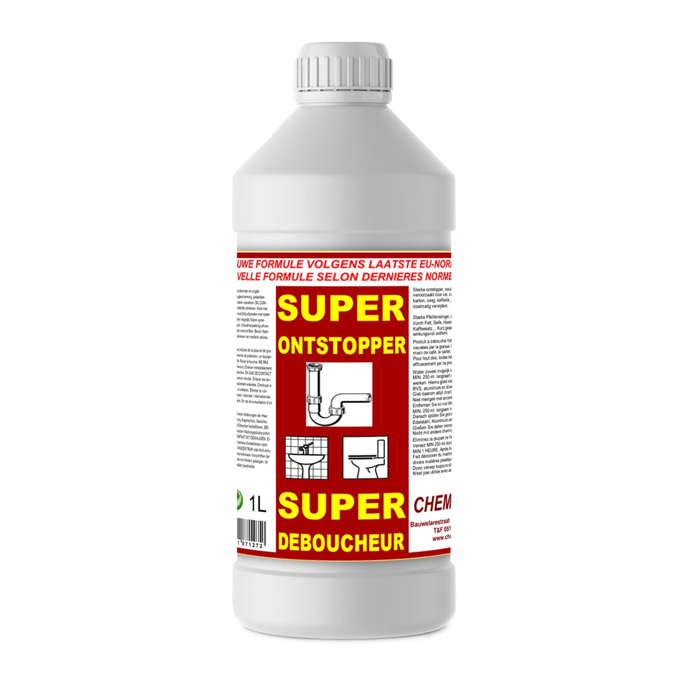 Chemiekor Superontstopper 1 l