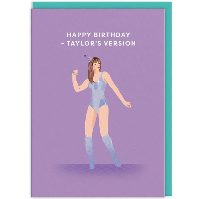 Enfant Terrible Wenskaart Icons - Taylor Swift Enfant Terrible Wenskaart Icons - Taylor Swift