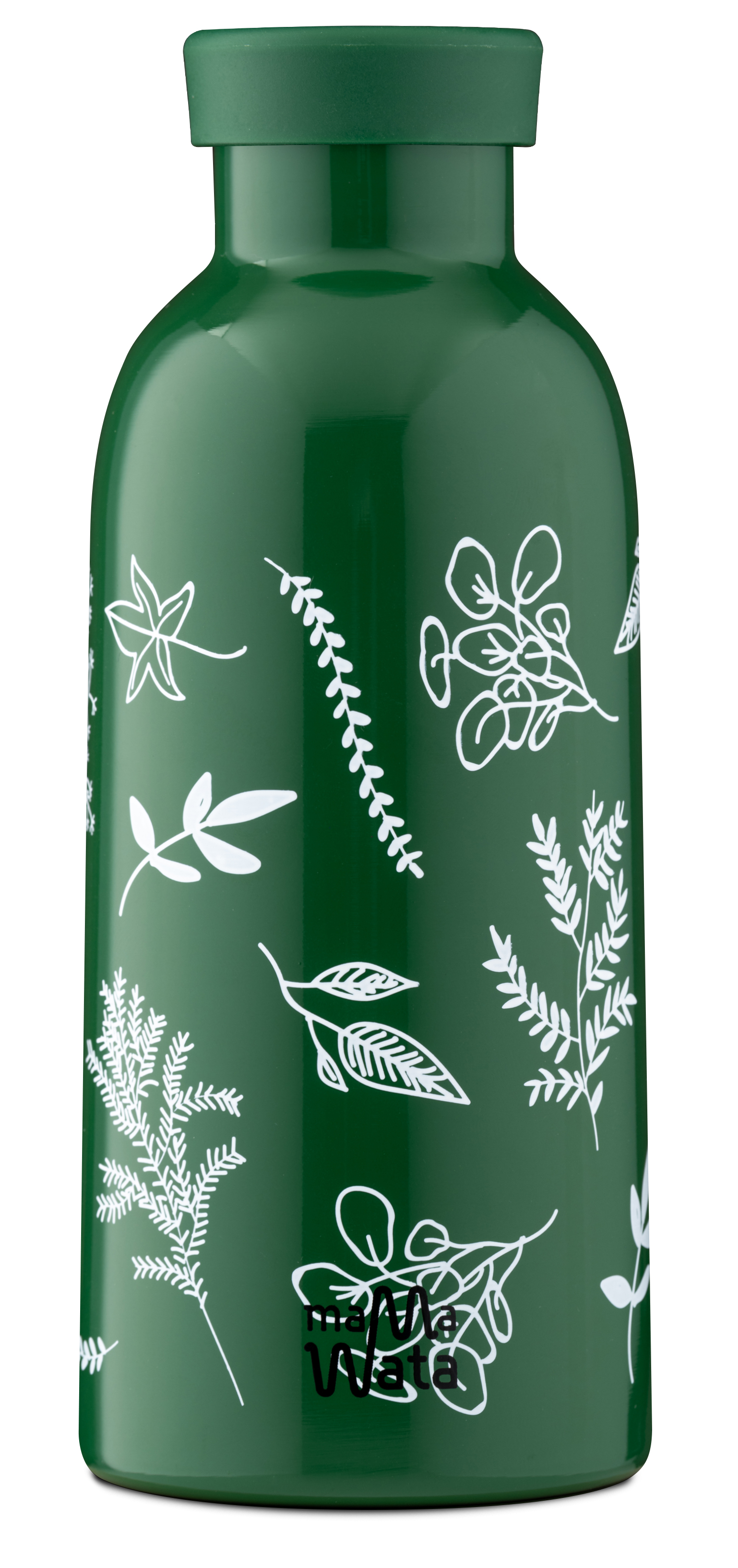 MamaWata Thermosfles 470ml Herbs by 24bottles - met Infuser Deksel