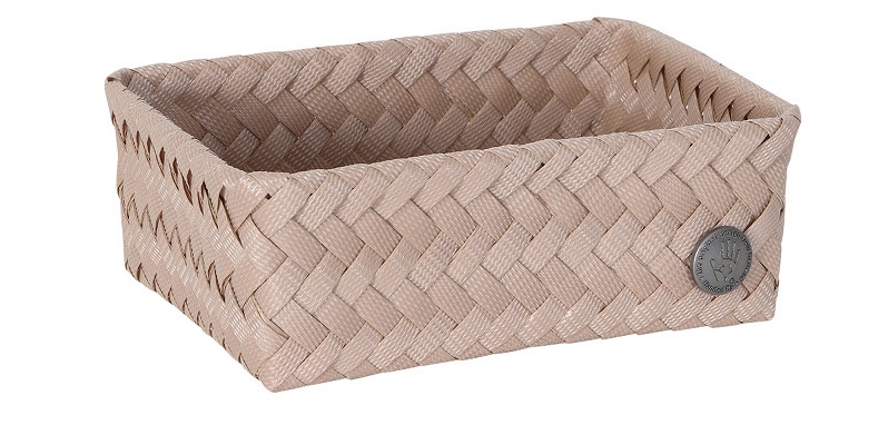 Handed By Mand Fit Small 7x18x12 cm Caffè Latte Handgemaakt