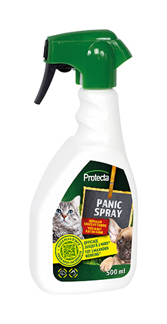 Protecta Panic Spray 500ml Verjaagd Honden en Katten 3 Maanden Werking