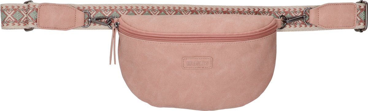 Beagles Crossbody Malaga 25x4.5x17 cm - Roze - Leerlook