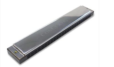 Mondharmonica Metaal 24 Noten