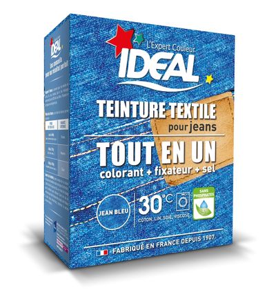 Ideal Textielverf Jeans Blue 350 g Alles in 1 & Protect