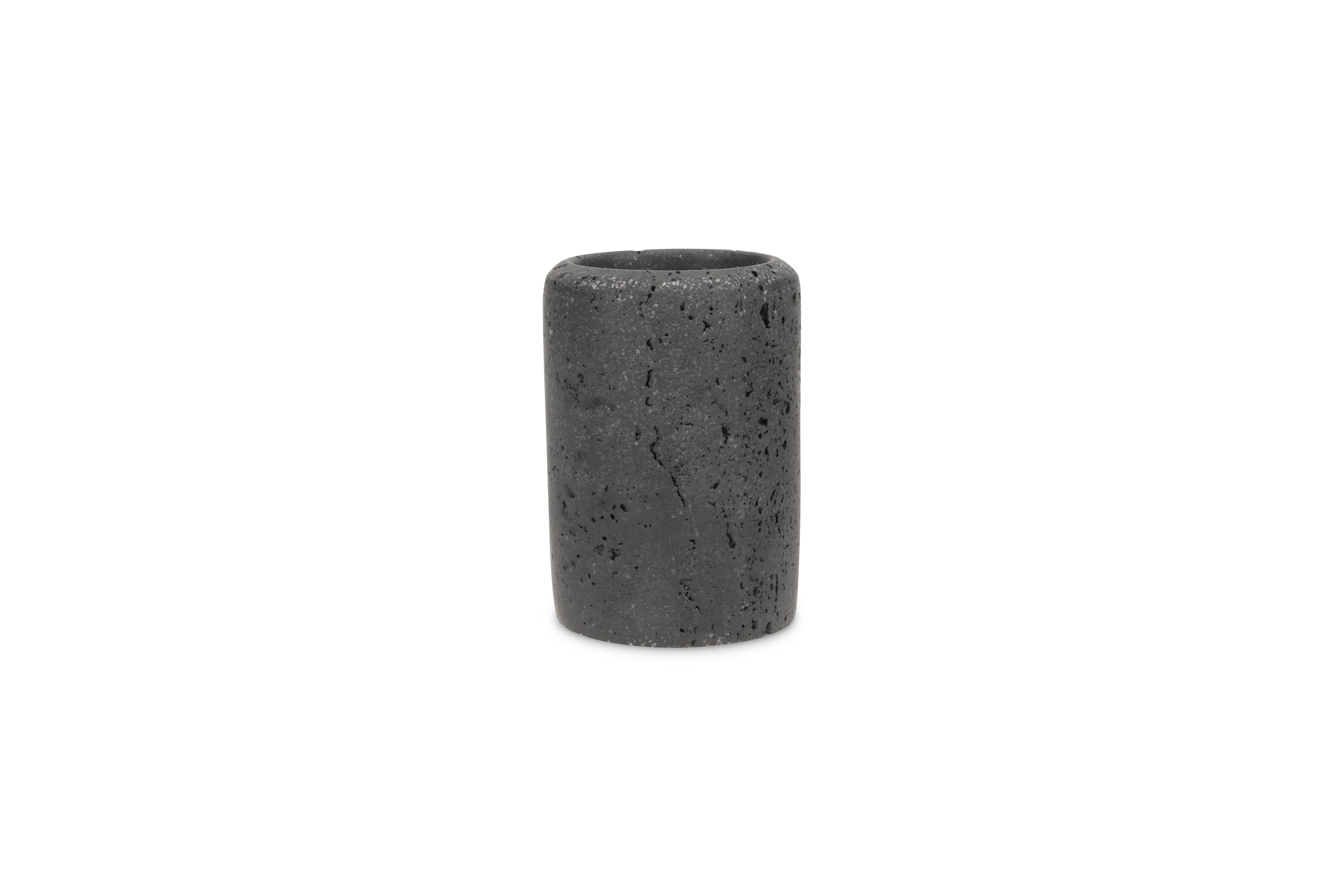 Salt & Pepper Tandenborstelhouder Suds Antracite Grey 7x10.5 cm