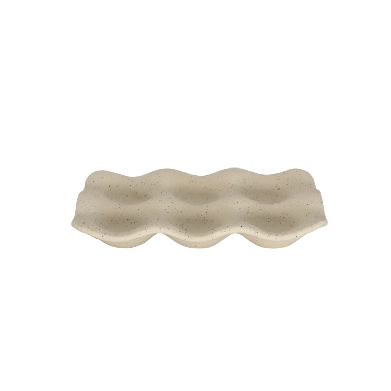 Leeff Eierhouder Eline 15x10 cm - Keramiek - voor 6 Eitjes