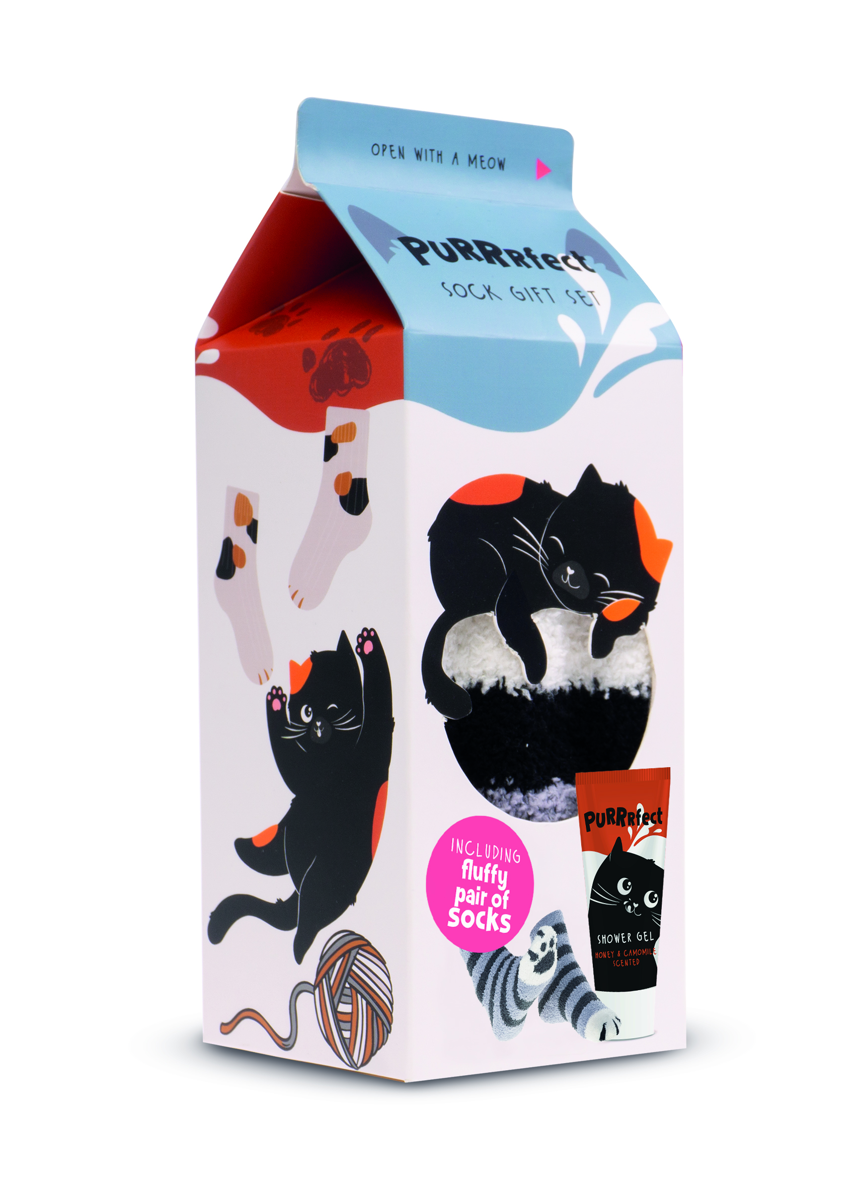 Purrrfect Badgeschenkset Douchegel 75 ml